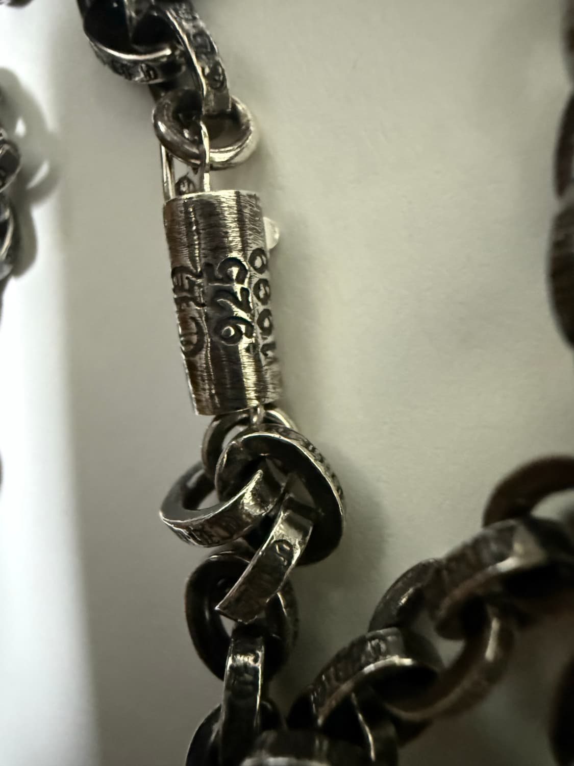 크롬하츠 페이퍼체인 목걸이 20인치 상품이미지3