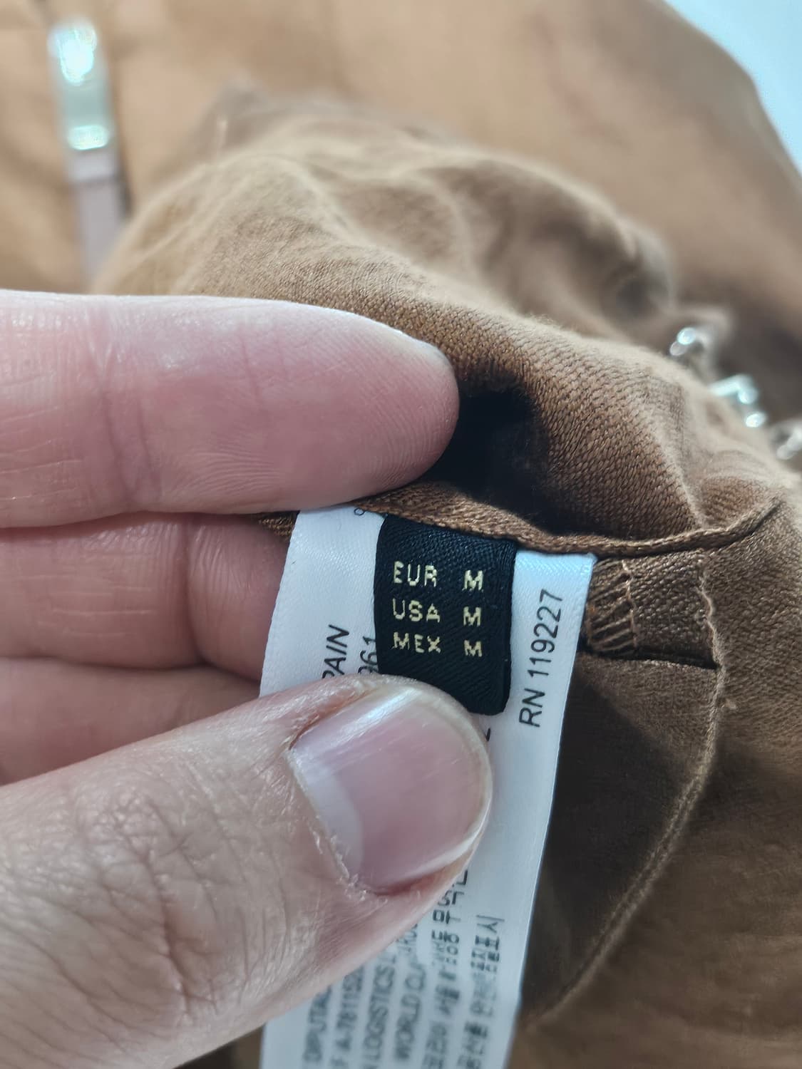 마시모두띠 린넨 집업 자켓 M 상품이미지6