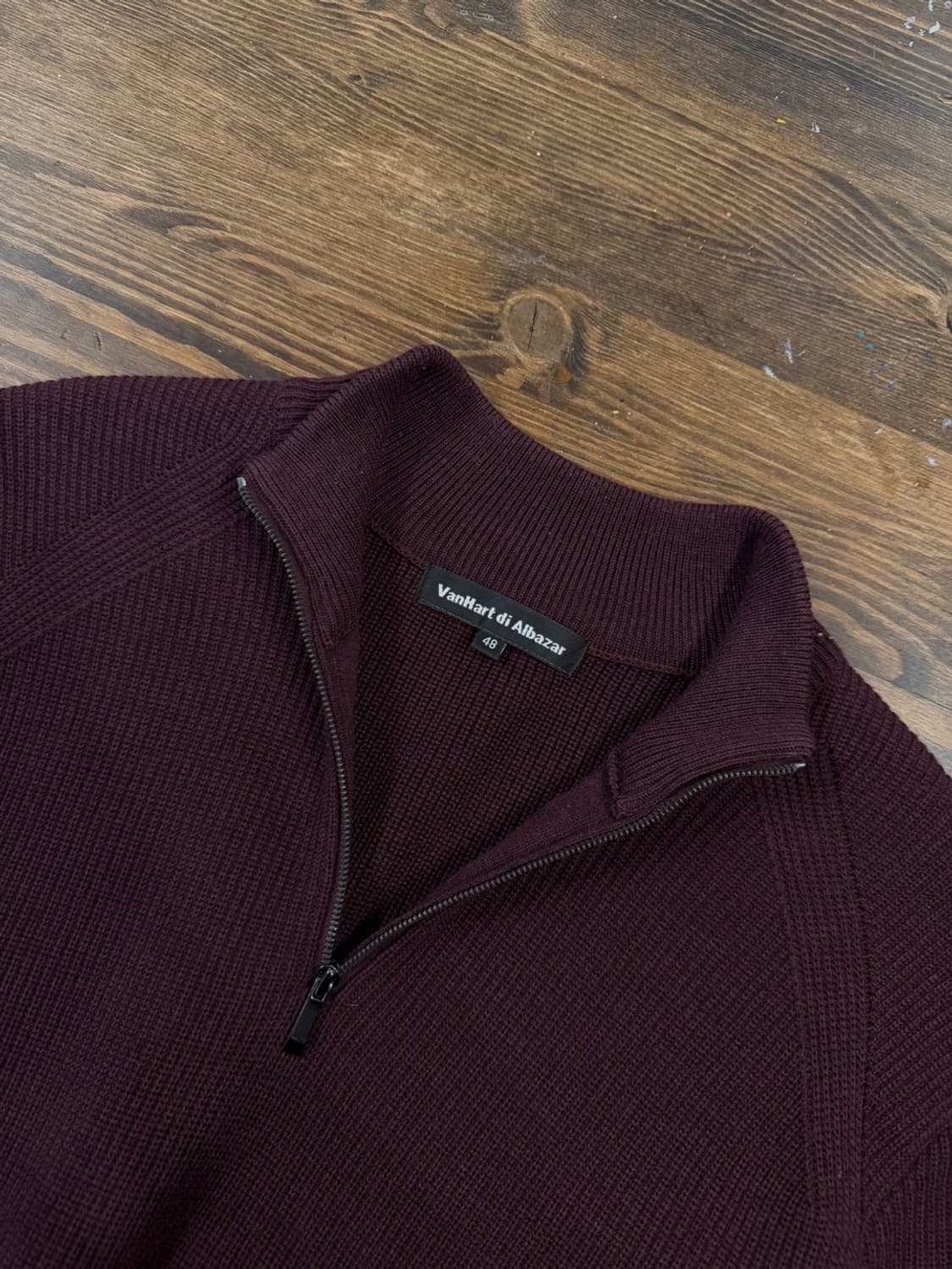 반하트 디 알바자 짚업 니트 100 상품이미지8