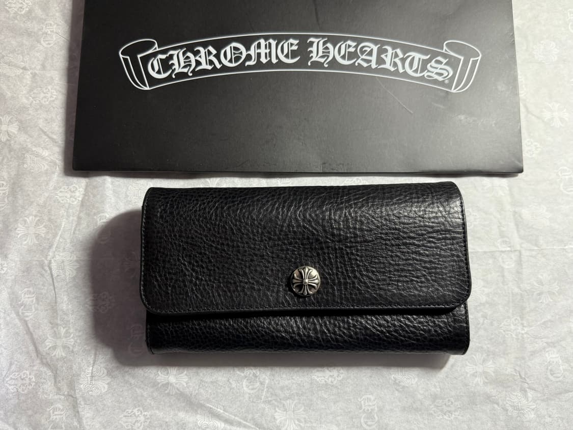 크롬하츠 주디 JUDY 장지갑 블랙 상품이미지1