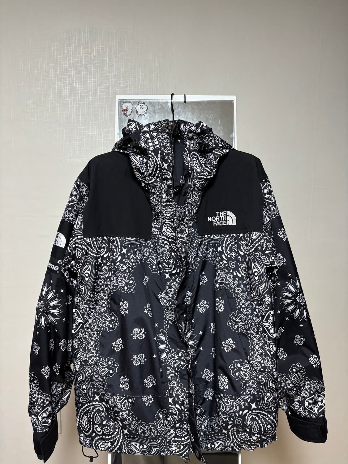 14FW Supreme x northface 반다나 마운틴 자켓 M 상품이미지1