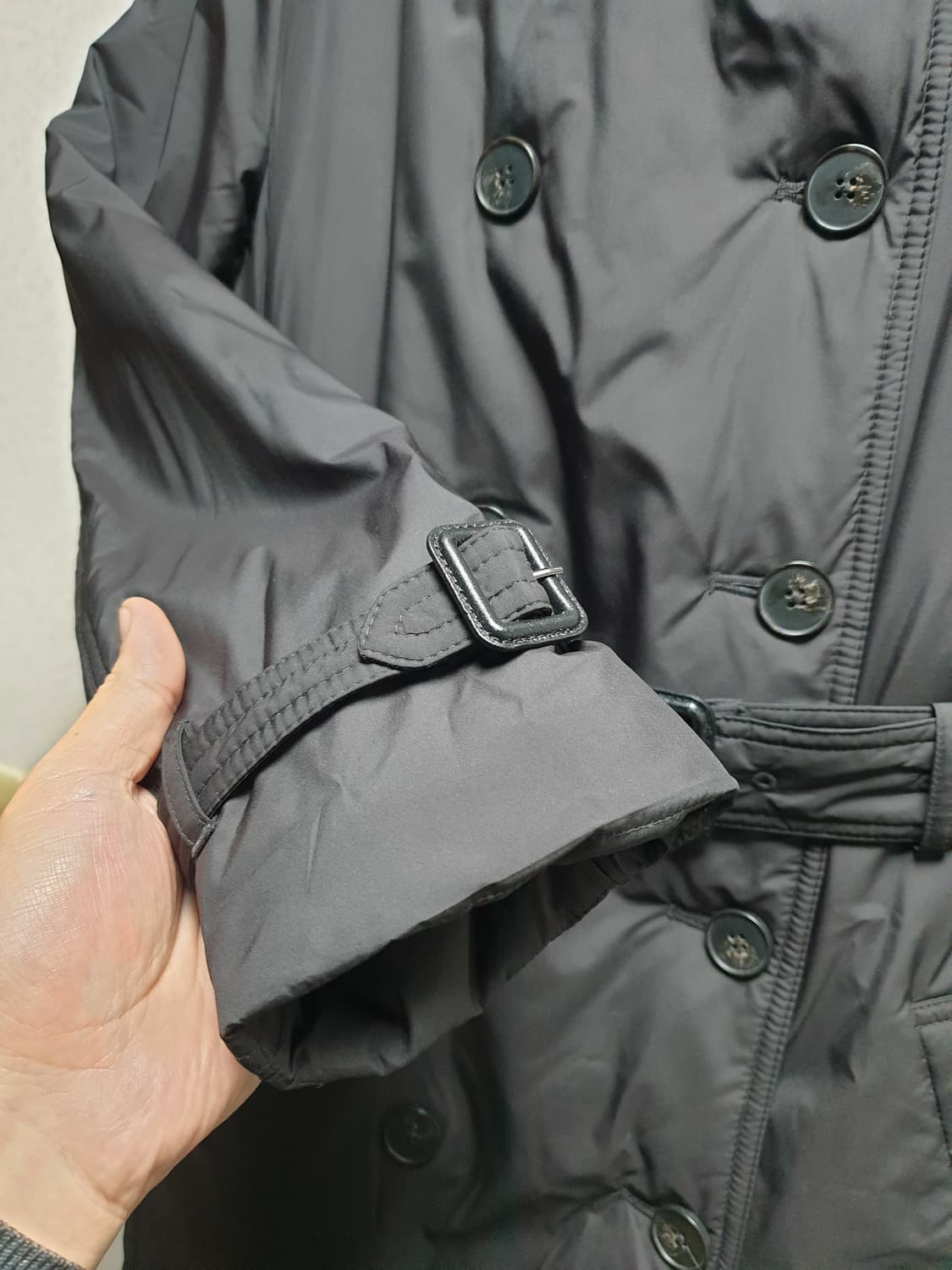 [m/66] 마시모뚜띠 패딩코트 다크브라운 상품이미지4