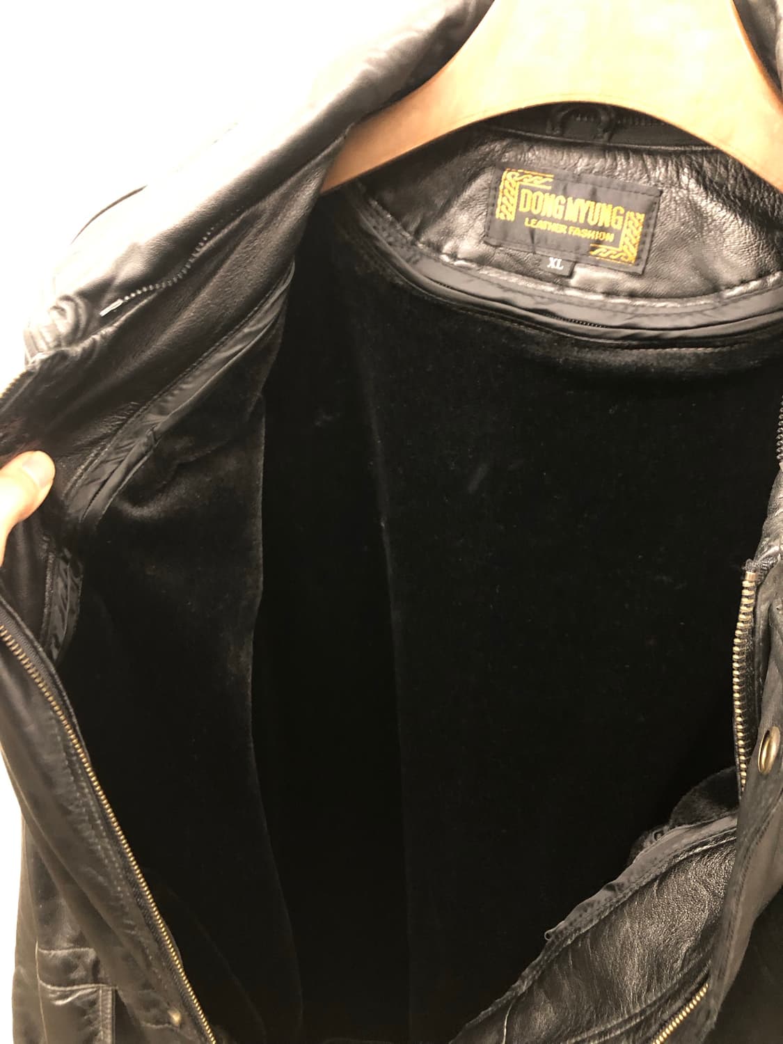 양가죽 하프 기장 자켓 상품이미지4