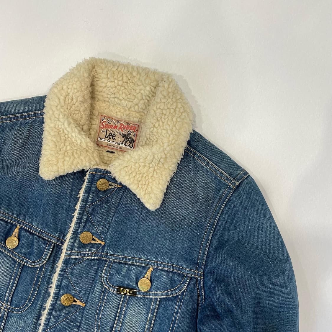 리 스톰라이더 털 청자켓 상품이미지3