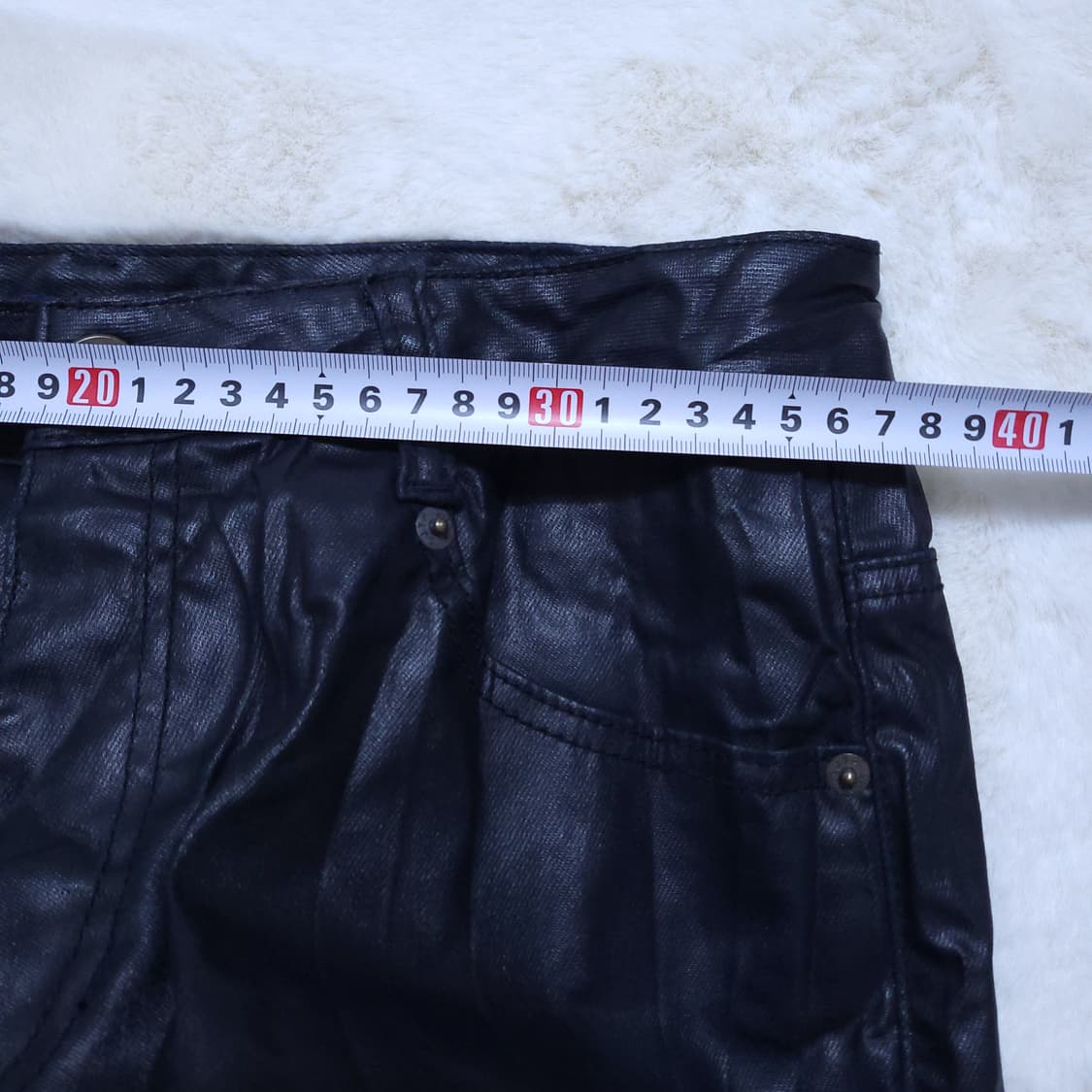 SJYP 여성 와이드청바지 M 0302 뽀샤샤 상품이미지3