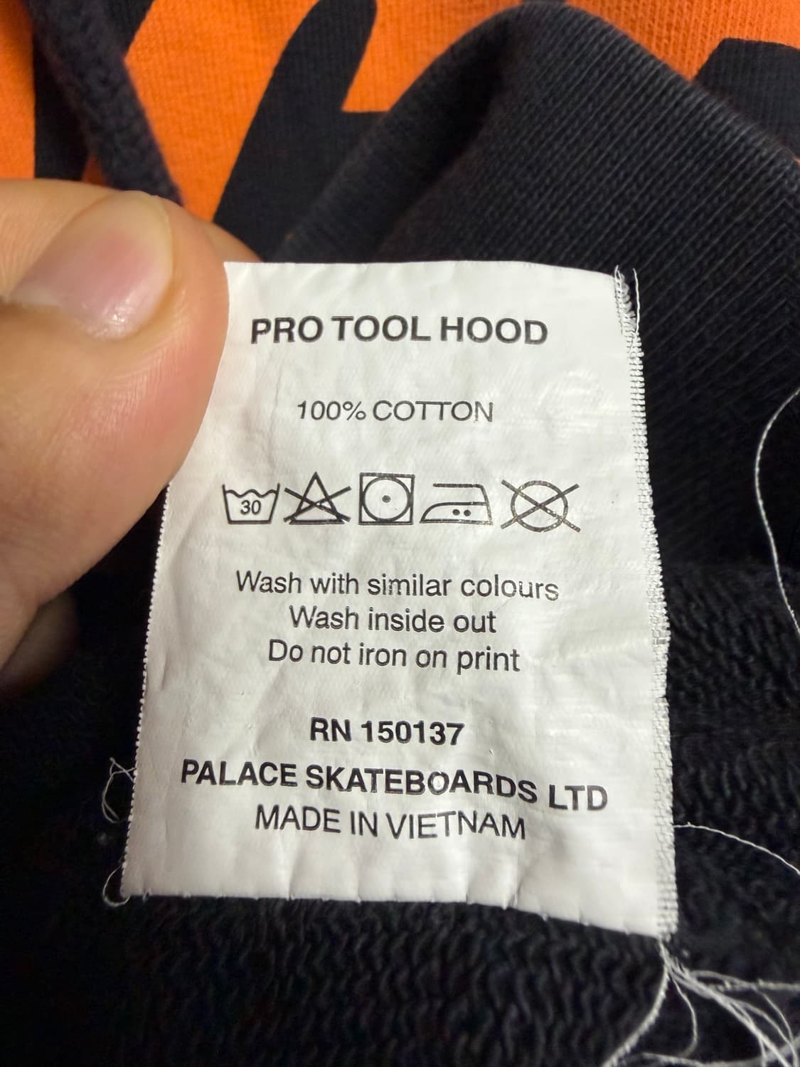 팔라스 프로 팀 오렌지 후드 상품이미지4