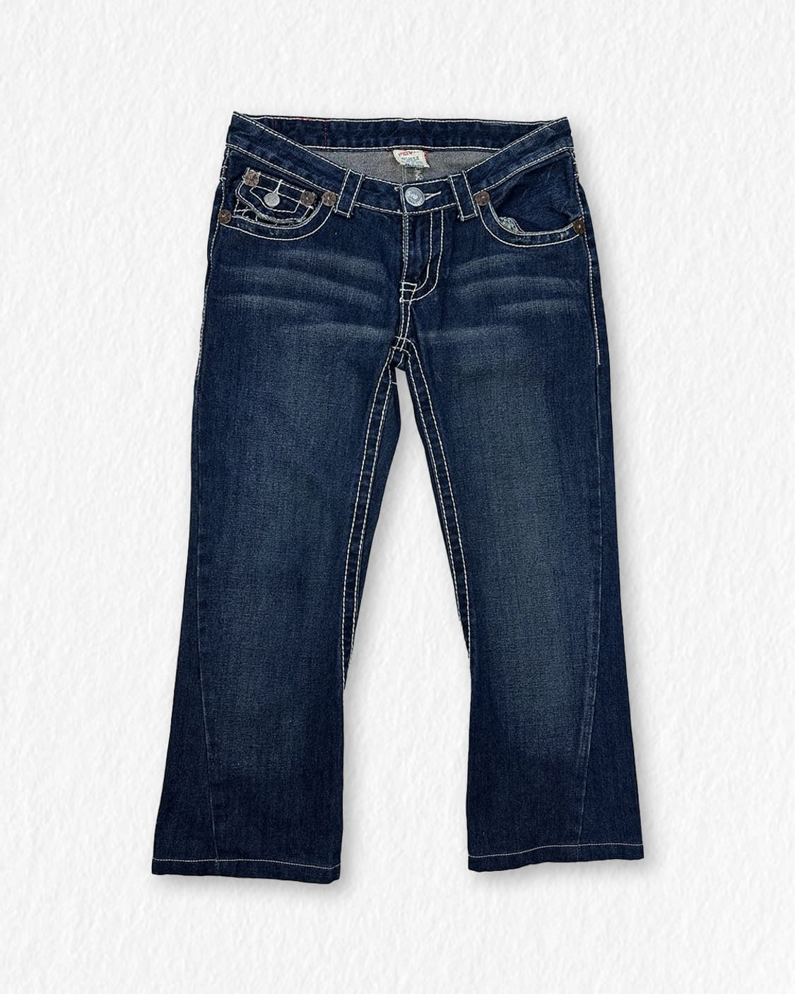 트루릴리전 조이 로우라이즈 데님 팬츠 상품이미지1