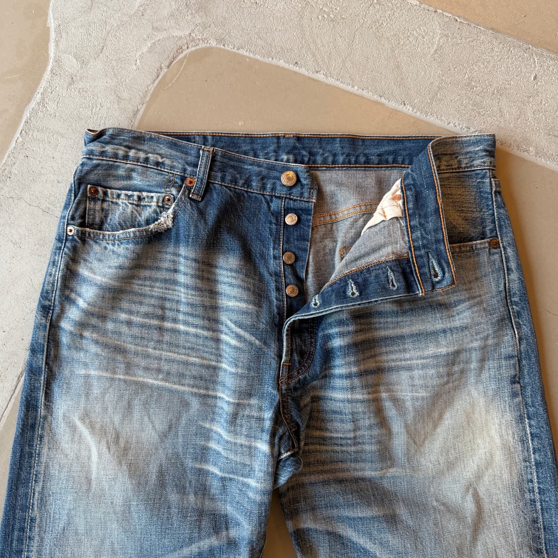 리바이스 501 데님 팬츠 상품이미지4