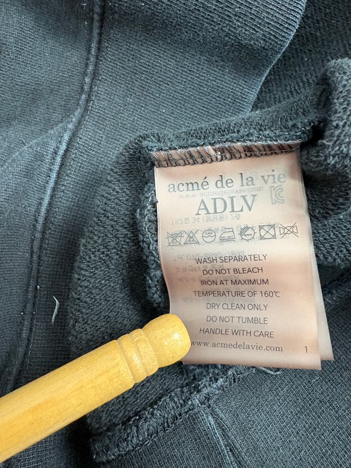 아크메드라비 후드티 블랙 상품이미지9