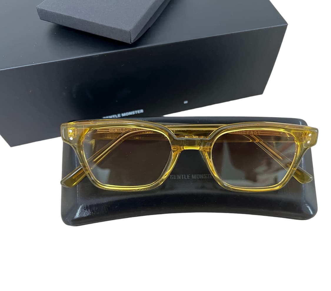 젠틀몬스터 선글라스 옐로우 풀박스 상품이미지8