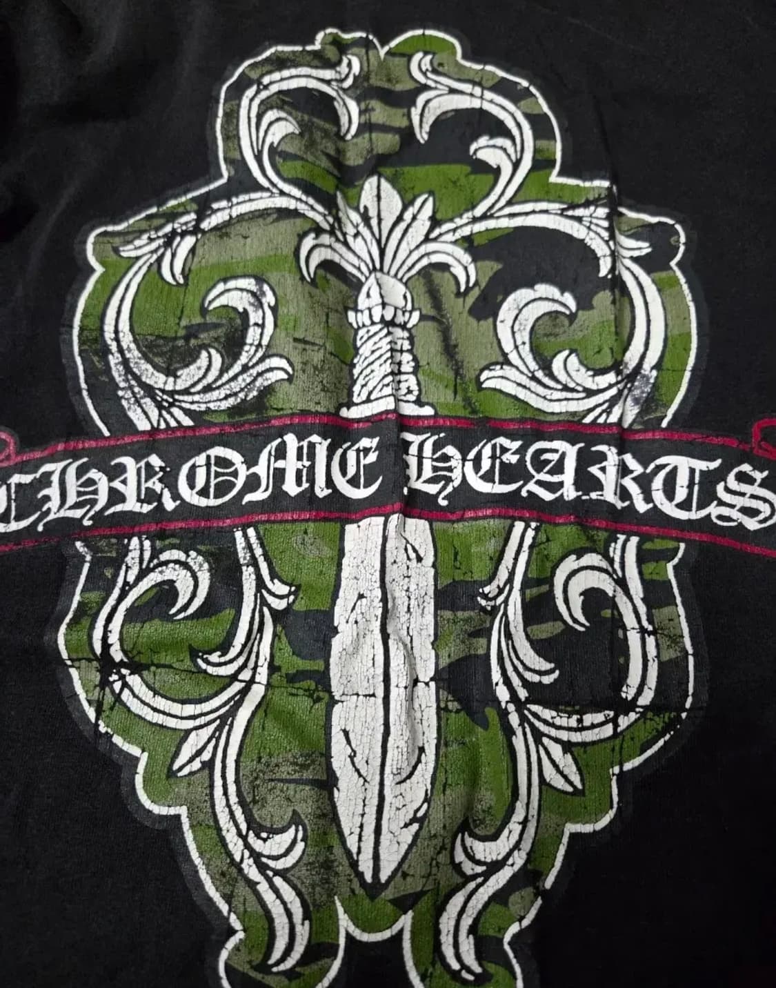 [정품] 크롬하츠 블랙 긴팔 티셔츠 L 상품이미지3