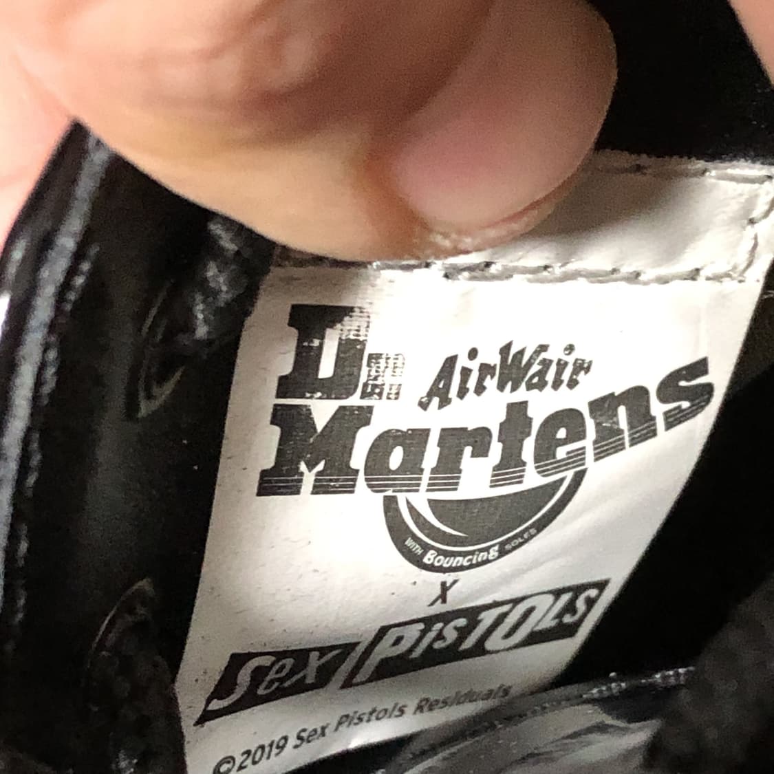 (230) 닥터마틴 Dr.martens X 섹스피스톨즈 3홀 스틸토 블랙 상품이미지6