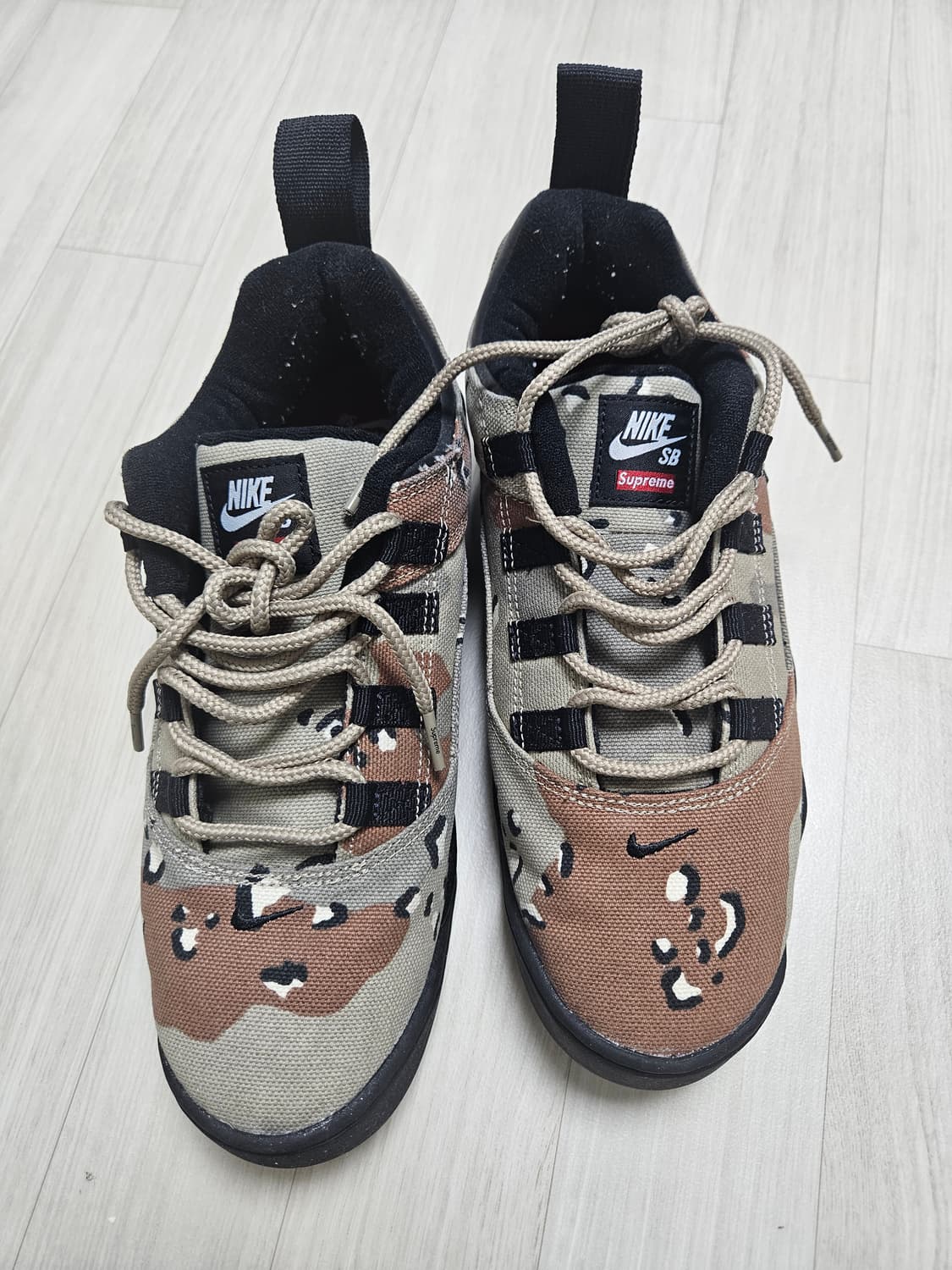 슈프림 나이키 다윈 sb로우 데저트 카모 상품이미지5