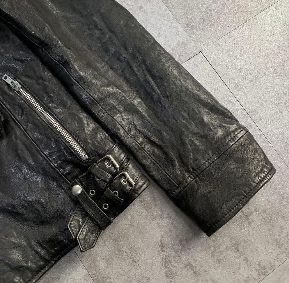 골든구스 아카이브 가죽자켓 (릭오웬스,발망) 상품이미지7