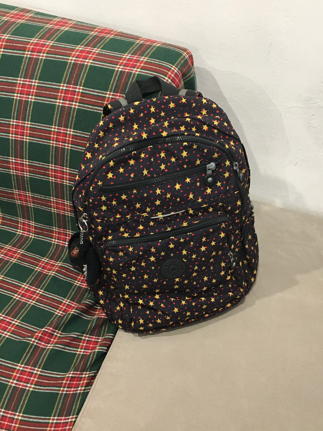 키플링 별 패턴 백팩 상품이미지6