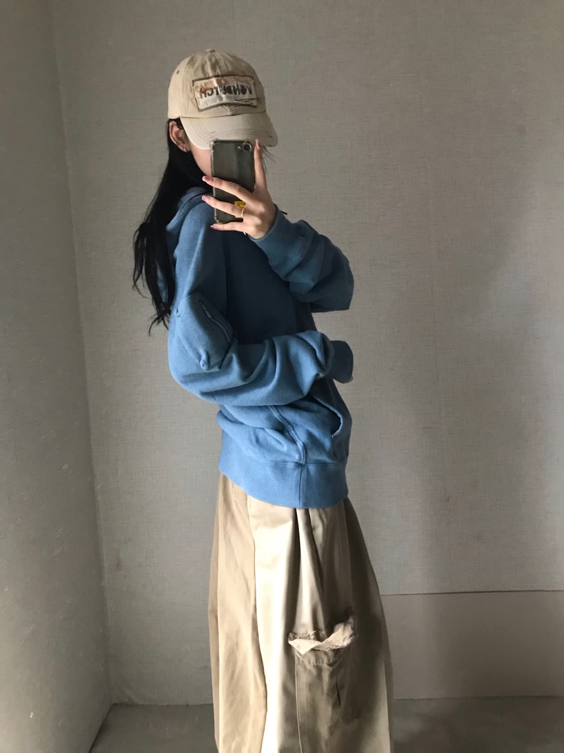 나이키 연하늘 후드집업 상품이미지5