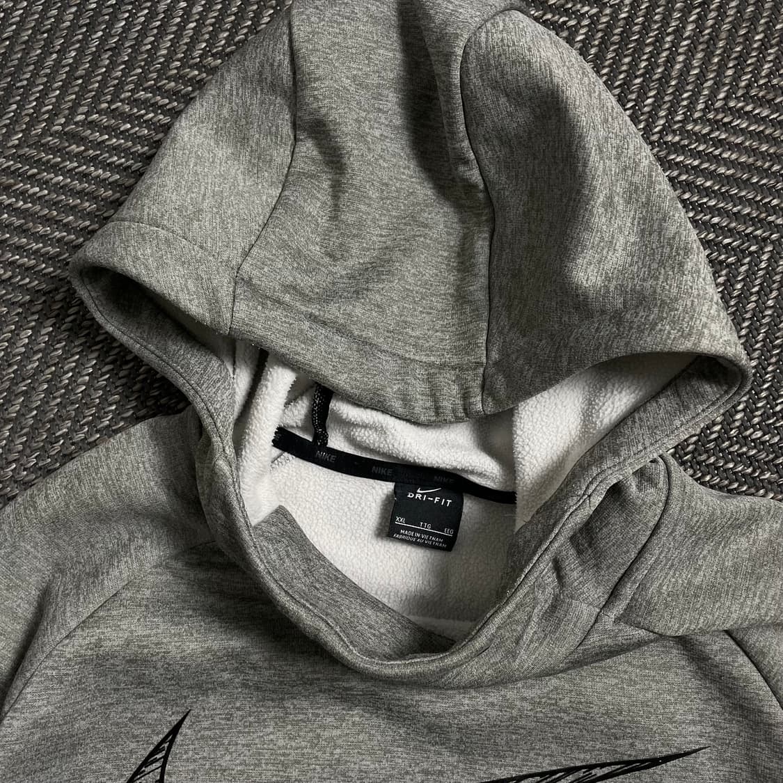 나이키 빅스우시 트레이닝 그레이 후드 티셔츠 y 4545 상품이미지4
