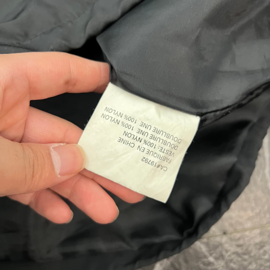 팀버랜드 로고 비대칭 지퍼 하이넥 바람막이 자켓 상품이미지5