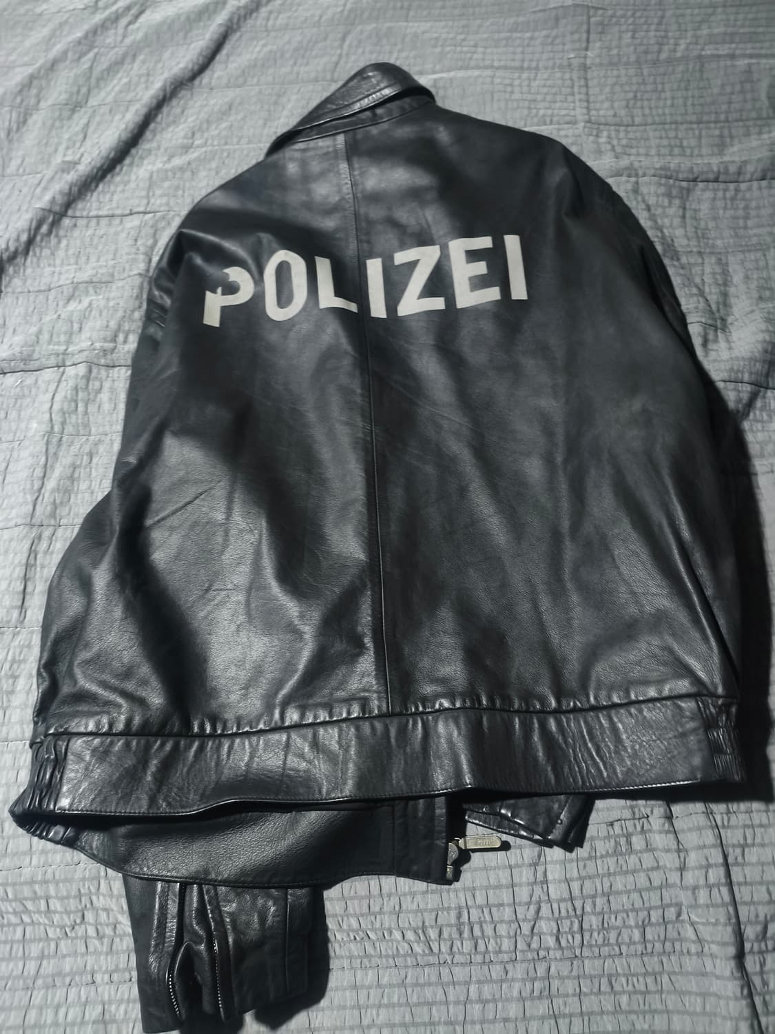 독일 경찰 가죽 자켓 30(110~120) 상품이미지2