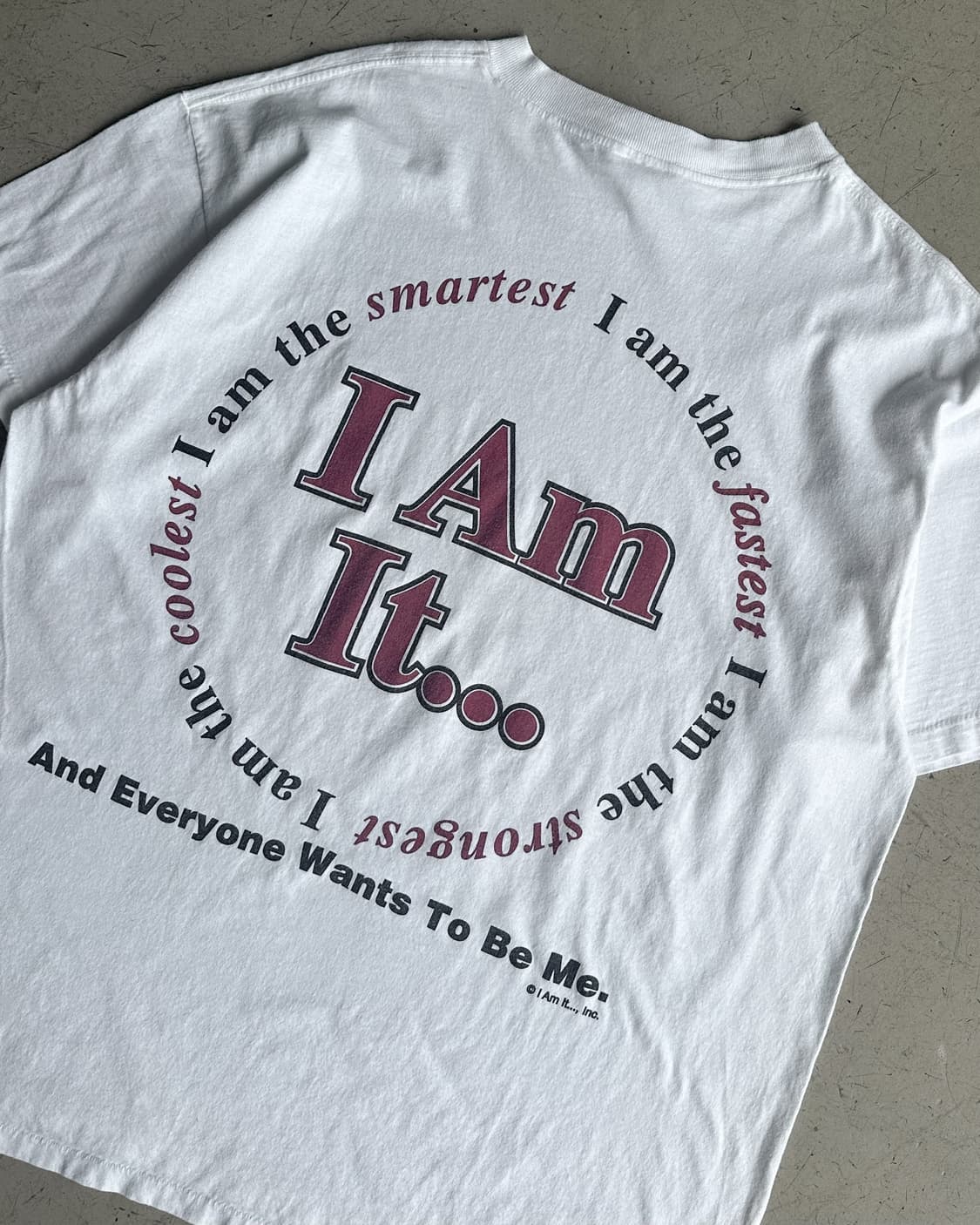 파워 프로 바이 오니타 90’s 싱글 스티치 티셔츠 상품이미지1