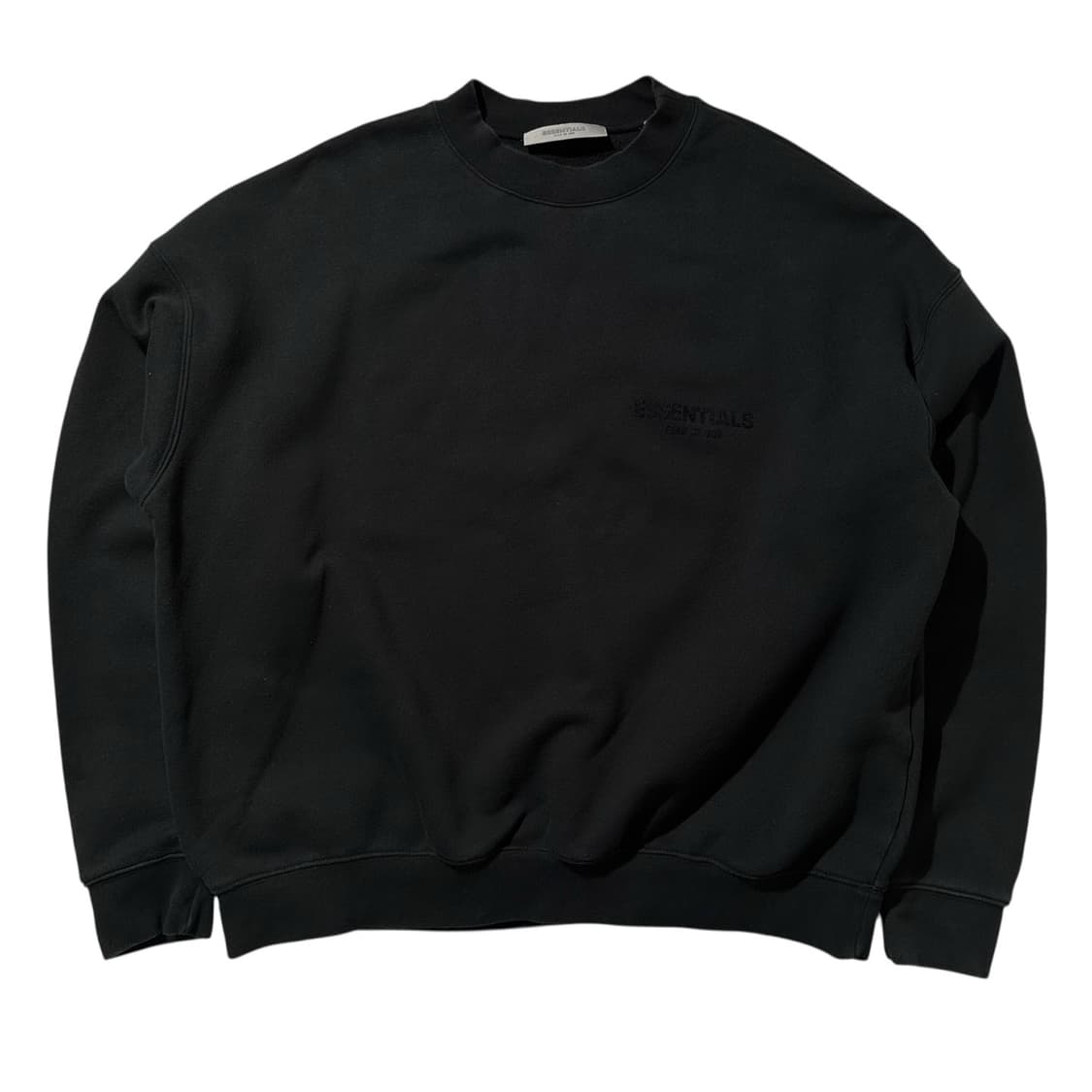 (매장판) 피어오브갓 에센셜 맨투맨 블랙 상품이미지2