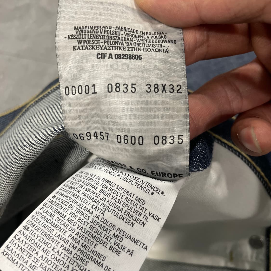 리바이스 엔지니어드진001 (39“) 상품이미지8