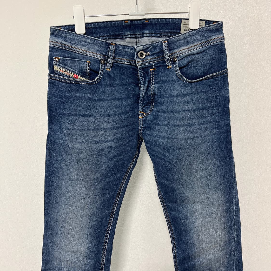 디젤 슬린커 워싱 데님 팬츠 SLIM-SKINNY 상품이미지4