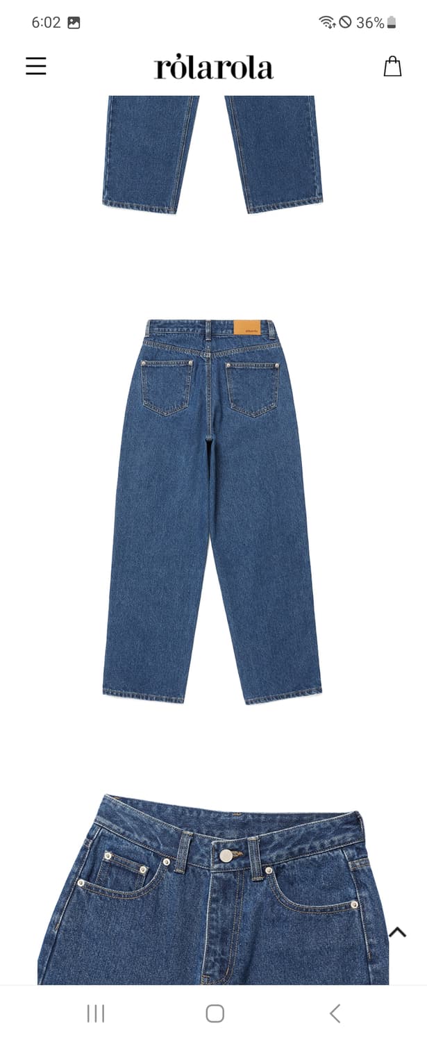 rolarola 롤라롤라 데님 팬츠 상품이미지2