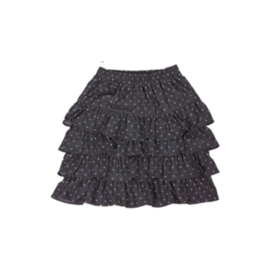 Fluffyhaus Star cancan skirt (black) 상품이미지2