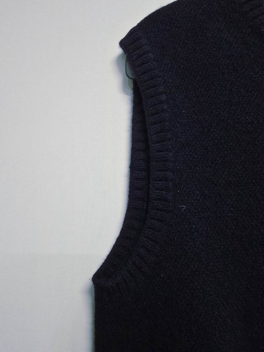 헤지스 네이비 니트 조끼 모100% 상품이미지3