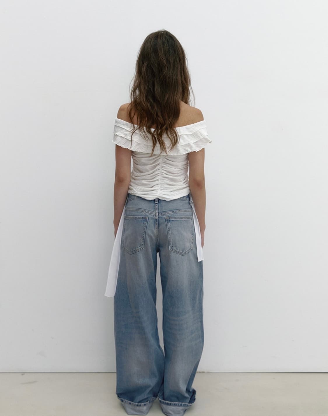 ASURA WAVE JACQUARD FRILL T 상품이미지2