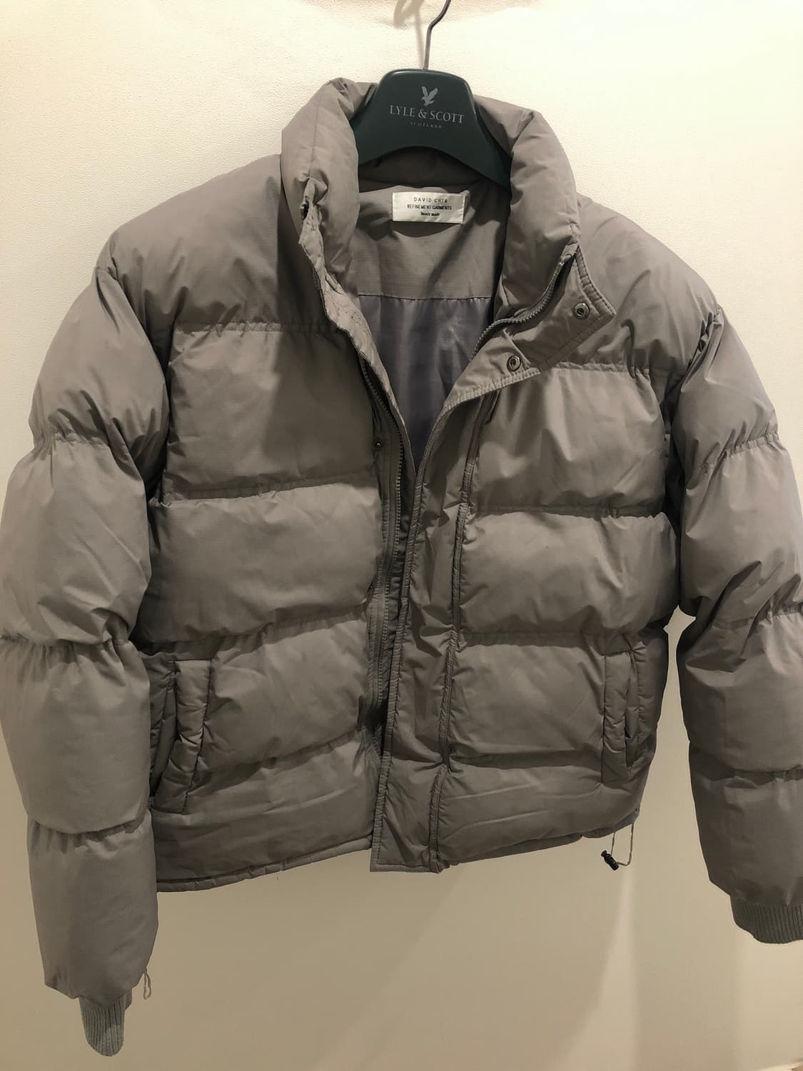 그레이색상 패딩  상품이미지1