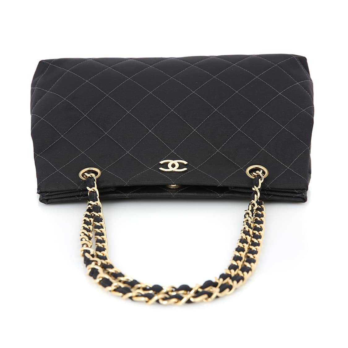 샤넬 마트라세 체인 숄더 블랙 빈티지 져지 코코마크 퀼팅백 상품이미지9