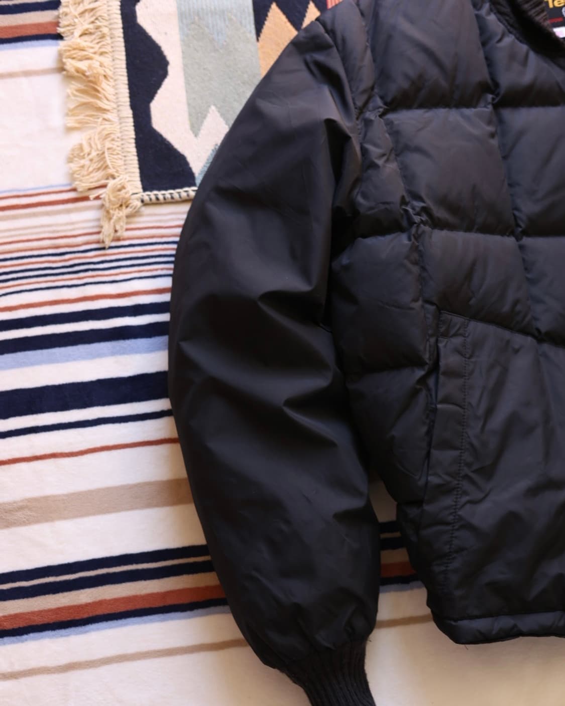 템포(tempco) 80s 퀼티드 구스다운 봄버 자켓 상품이미지7