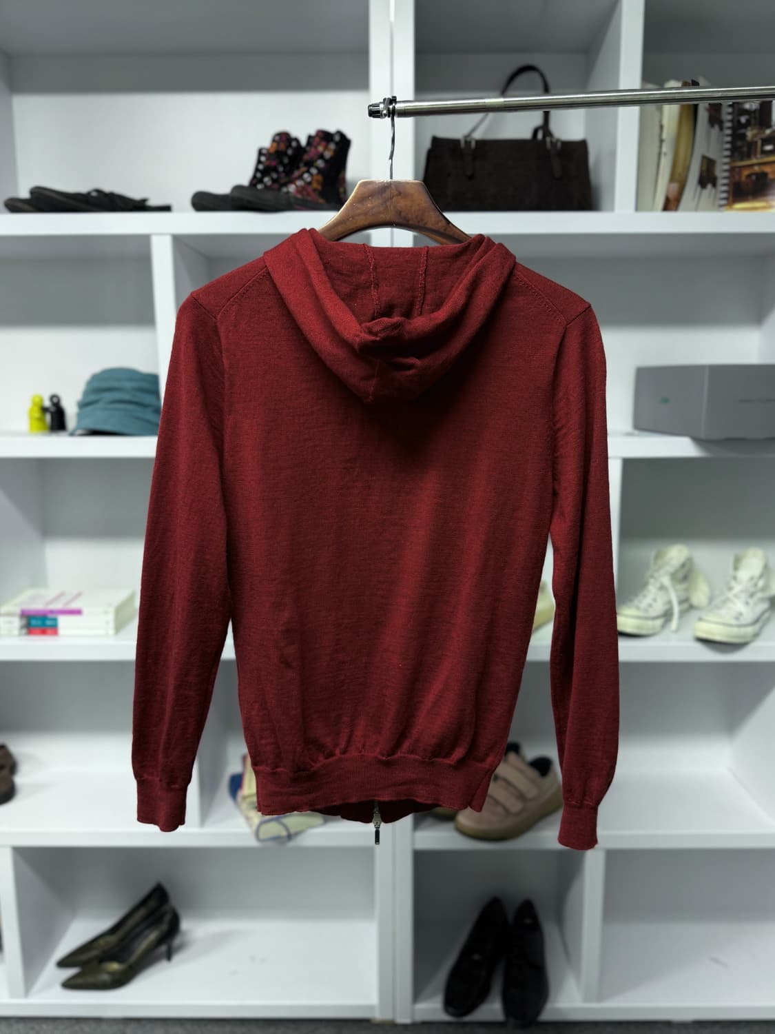 comme ca men 투웨이 집업 니트 상품이미지3