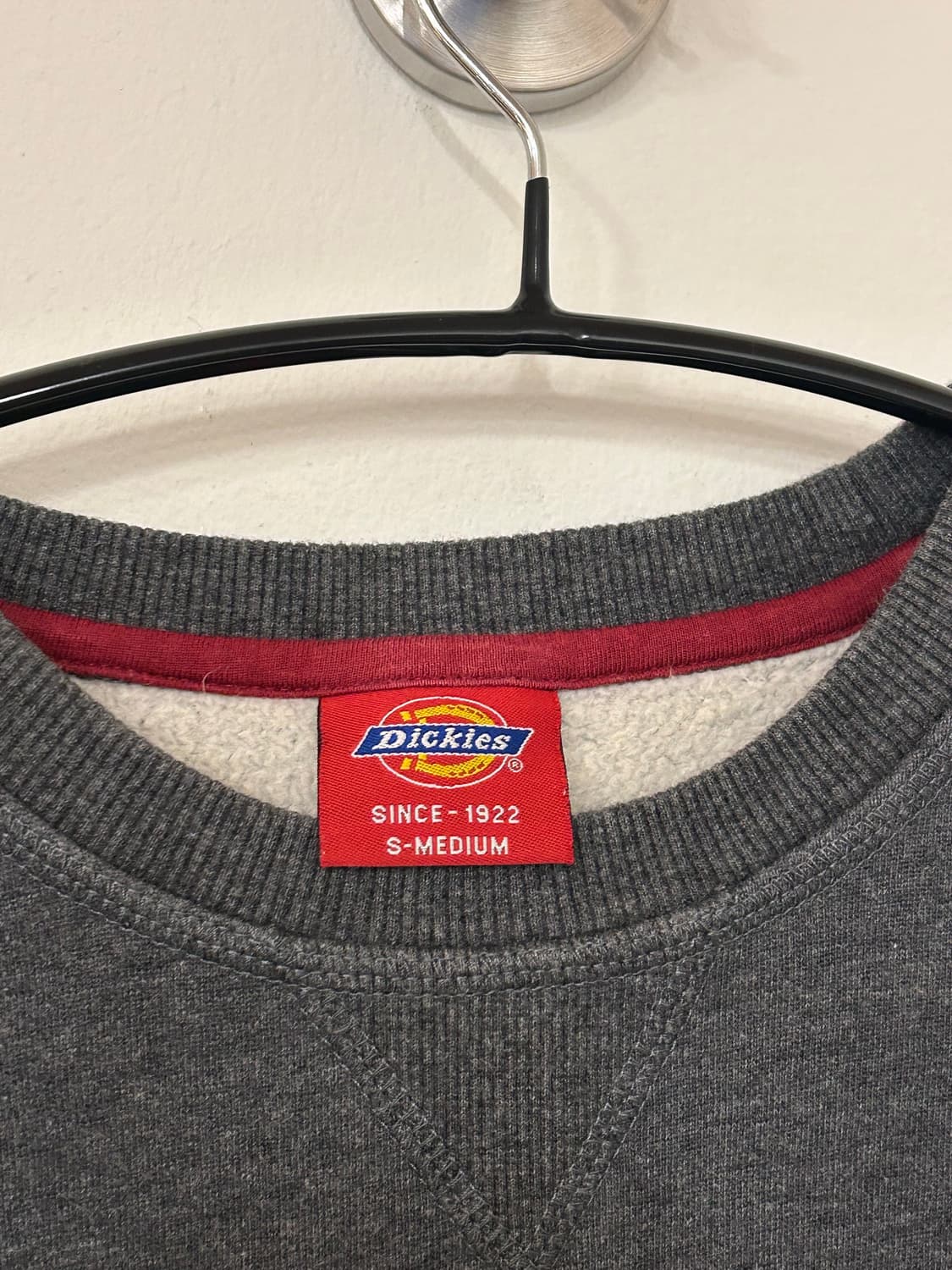 디키즈 맨투맨 S-M 그레이 상품이미지2