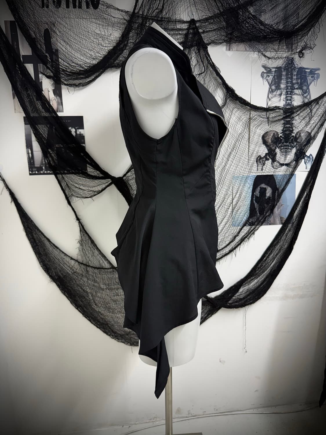 Egoist punk mood vest zipup 상품이미지6