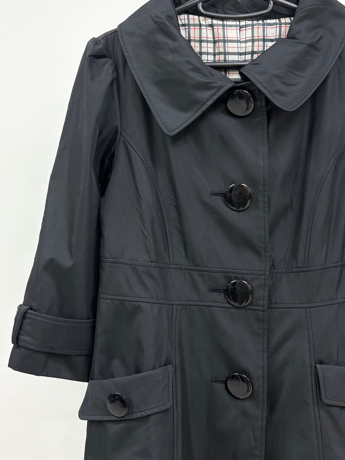 빈티지 블랙 코트 상품이미지6