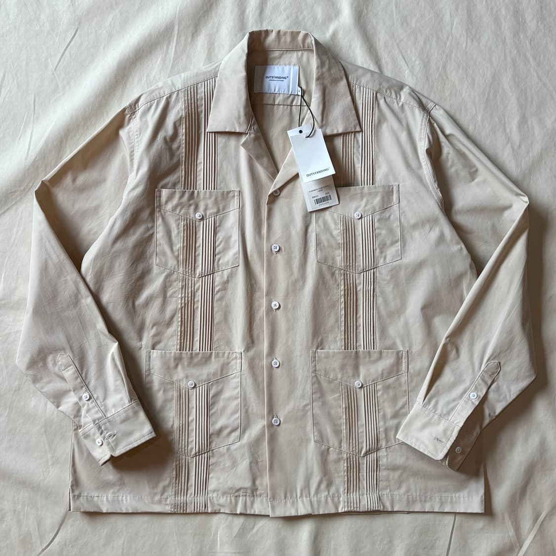 [102] 데드스탁 OUTSTANDING L/B 구아이아베라 쿠바 셔츠 상품이미지1