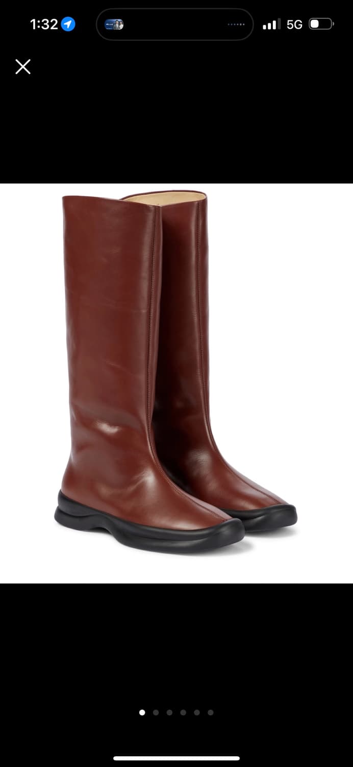The row town tall boots 더로우 타운 부츠 브라운 상품이미지1
