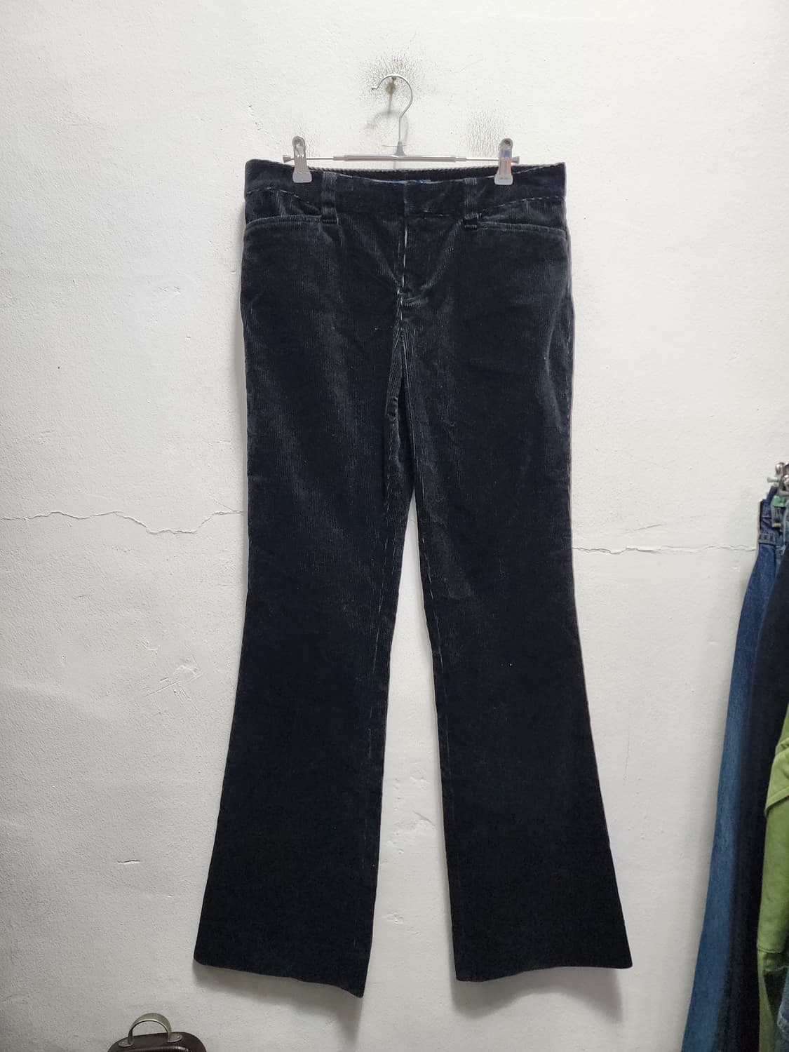 폴로 랄프로렌 블랙 코듀로이 부츠컷 팬츠 상품이미지1