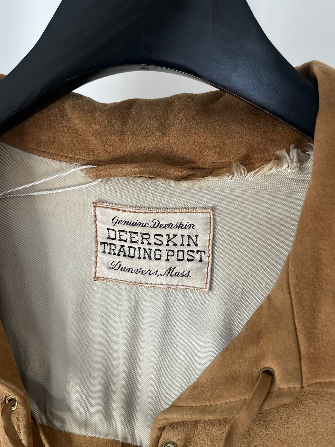 60's vintage deerskin pullover shirt  상품이미지7