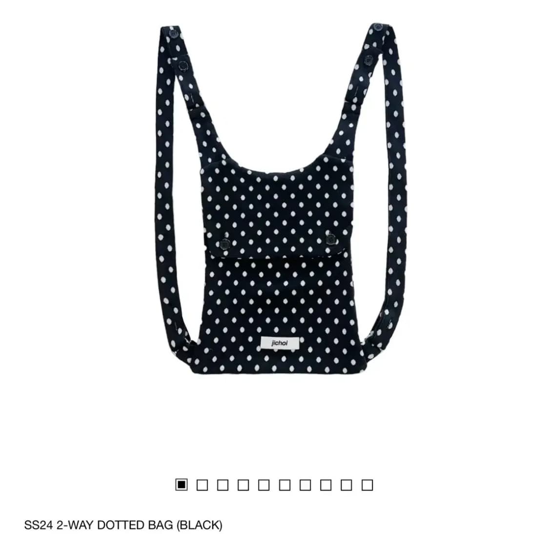 지초이 투웨이 도트백 상품이미지1