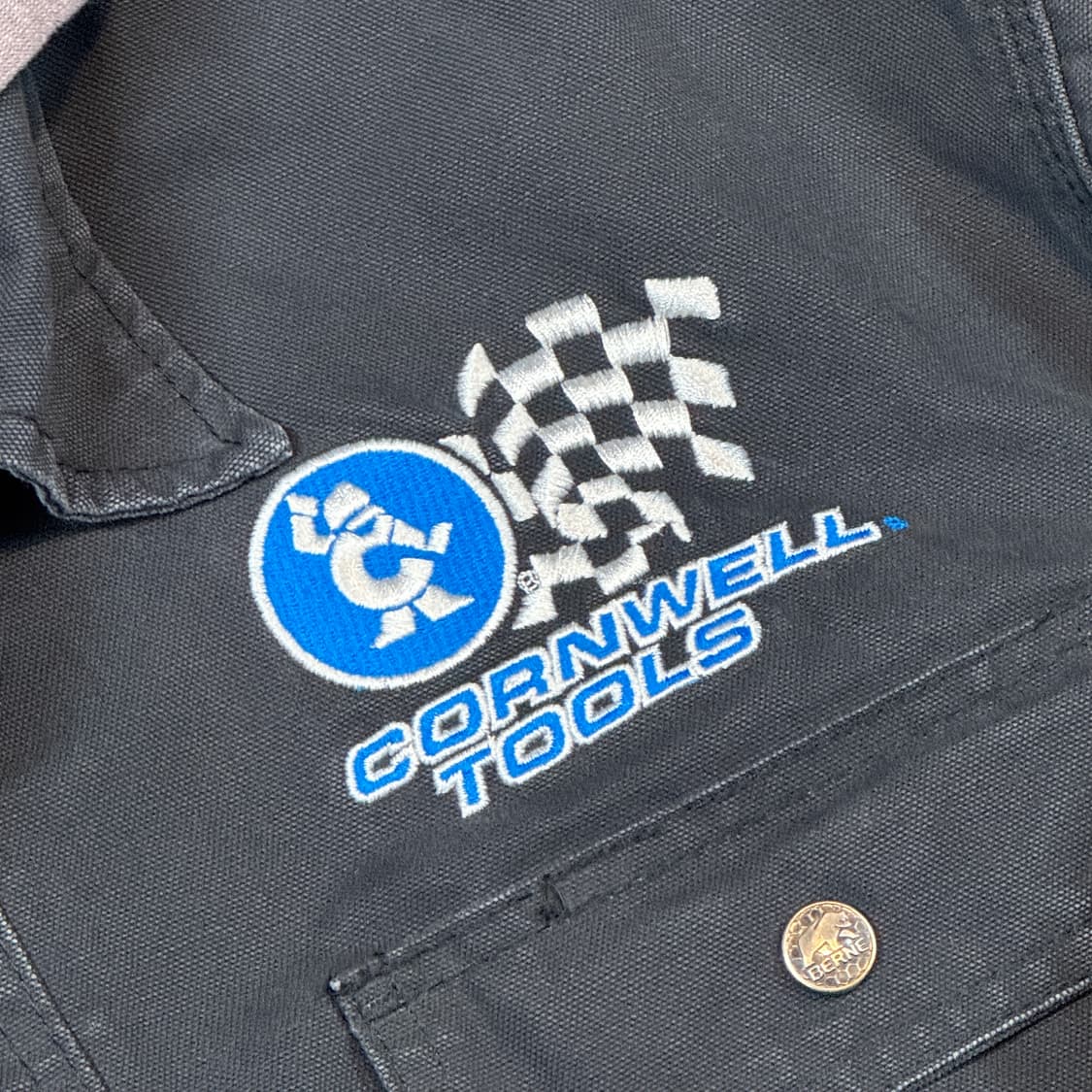 XL) BERNE 빈티지 후드 레이어 워크 자켓 상품이미지4