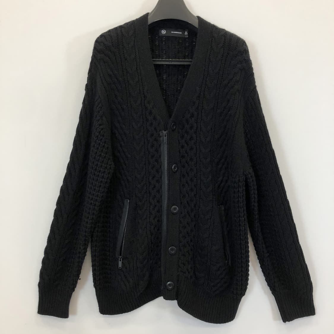 GU x 언터커버 케이블 지퍼가디건 XL  상품이미지1
