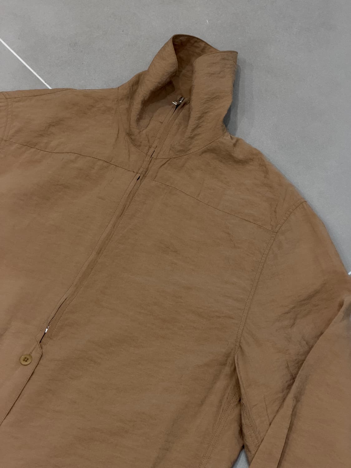 르메르 Lemaire 드라이실크 버튼 집업 셔츠 상품이미지3