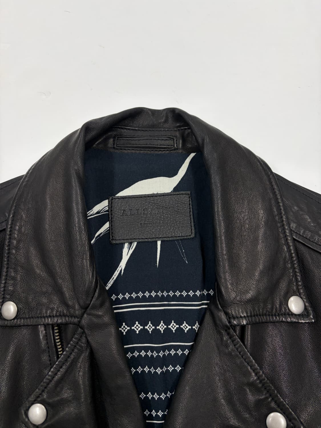 ALLSAINTS ACE BIKER 램스킨 라이더 자켓 상품이미지3