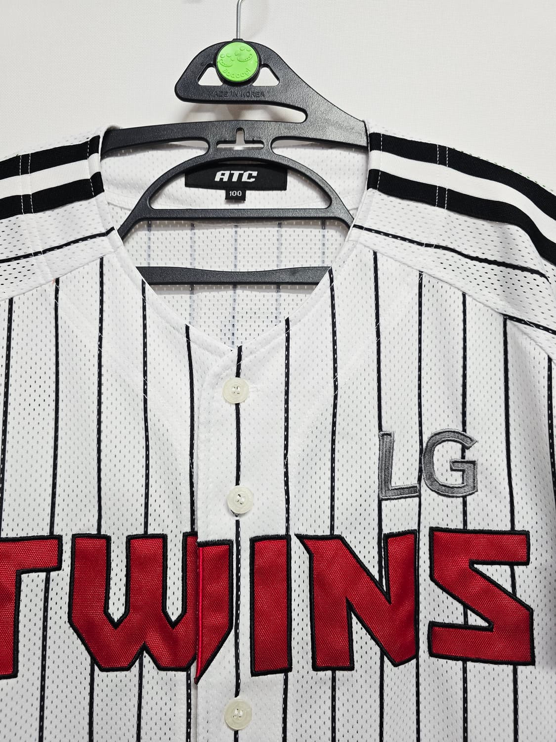 LG 트윈스 스트라이프 야구 유니폼 박용택 상품이미지2