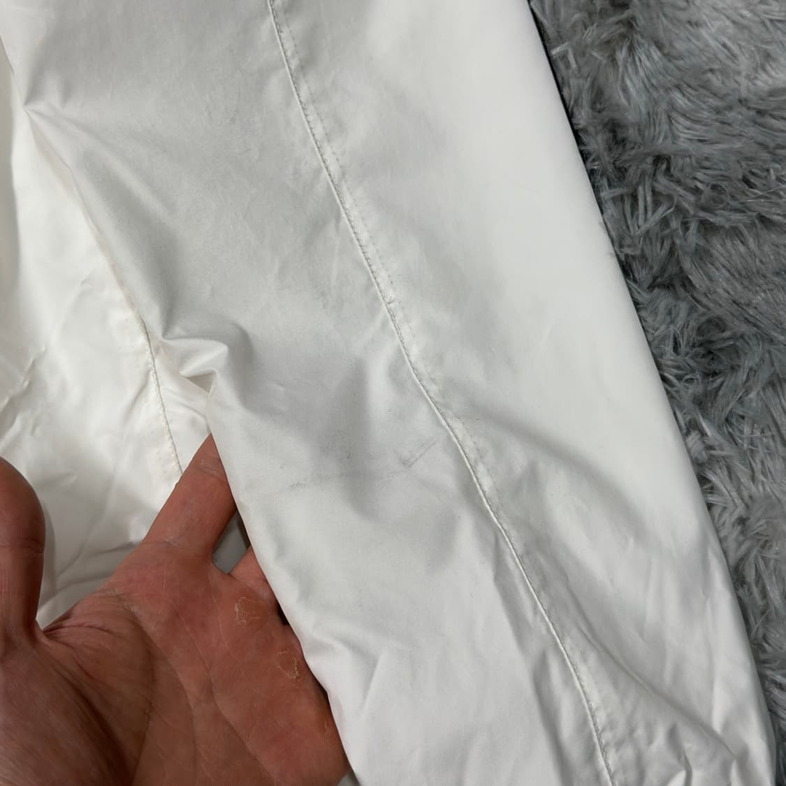 아디다스 클리마스톰 화이트 바람막이 상품이미지4