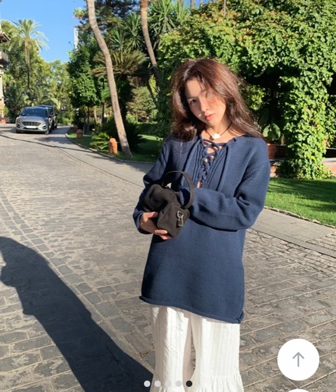 (새상품) 메이비베이비 디어리스트 니트 상품이미지1